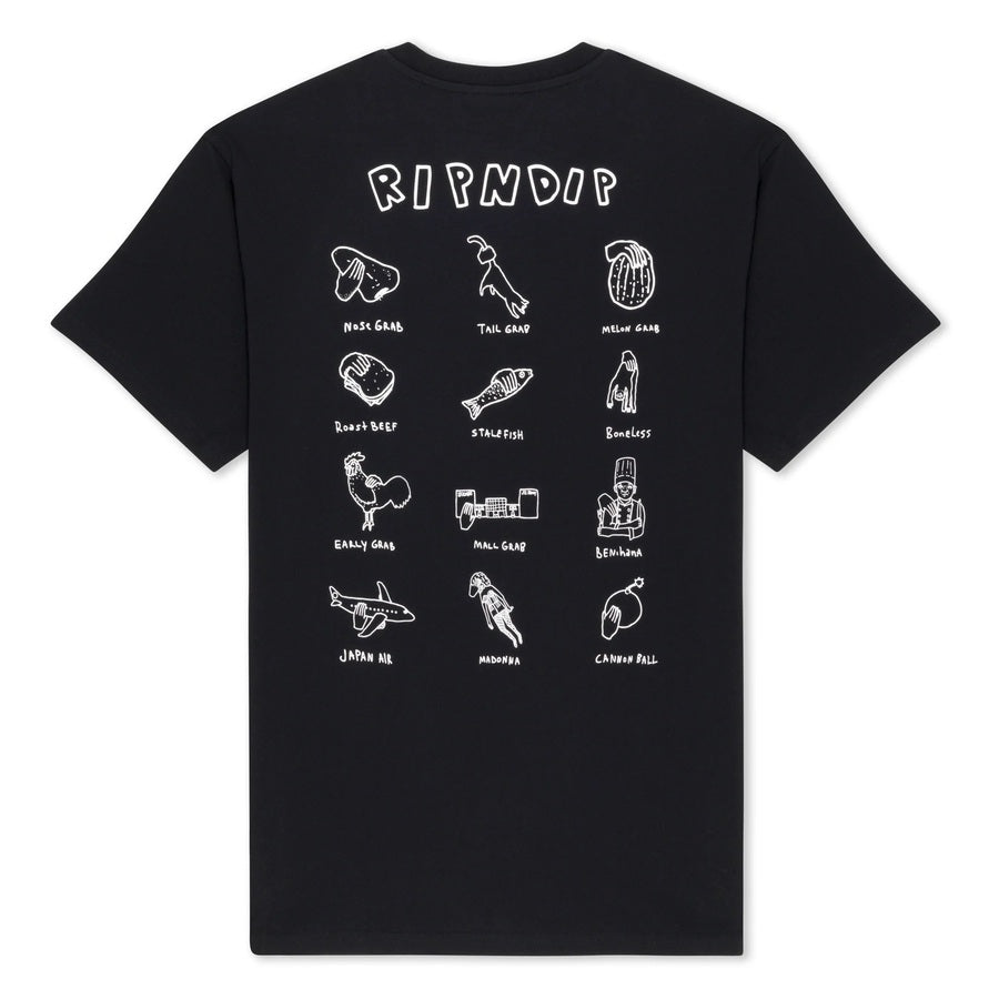 RIPNDIP Grabs Tee (Black)