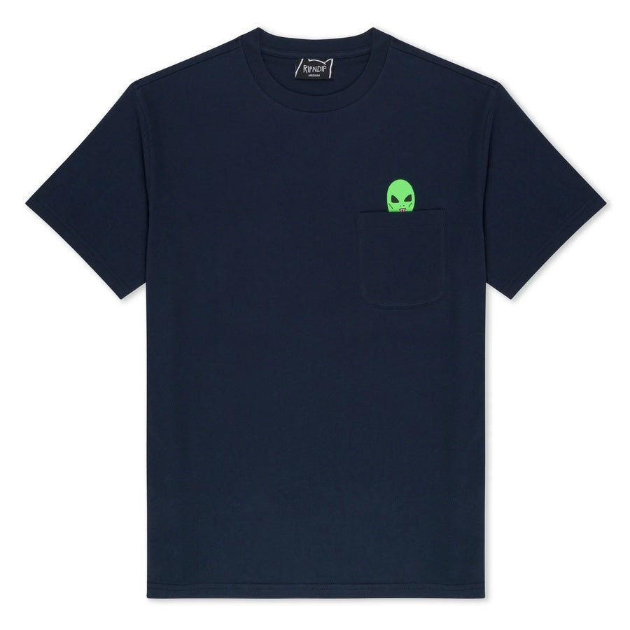 RIPNDIP Lord Alien Pocket Tee (Navy)