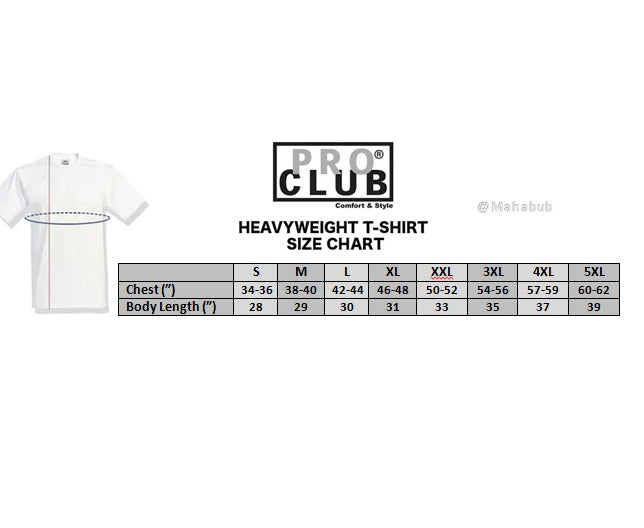 ProClub Heavyweight Short Sleeve Tee