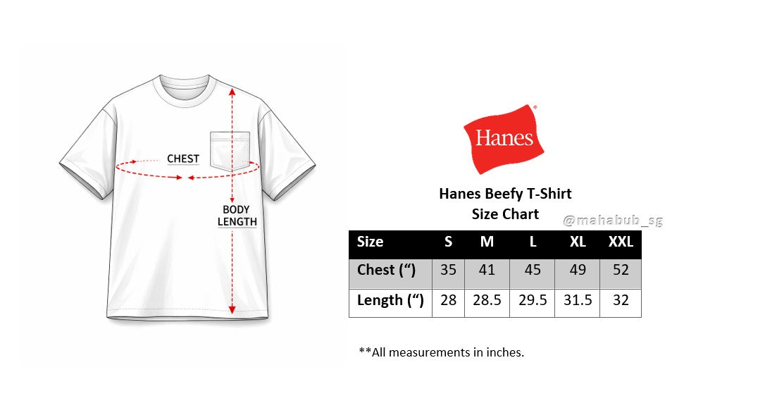 Hanes Beefy-T Pocket T-Shirt