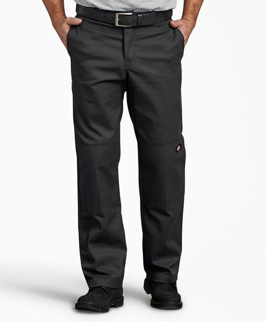 Dickies Regular Fit Double Knee Pants - Black
