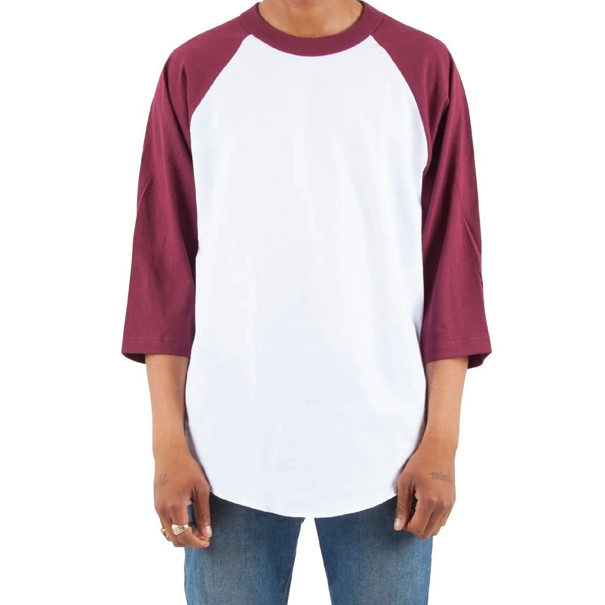 Shakawear Raglan ¾ Sleeve Tee