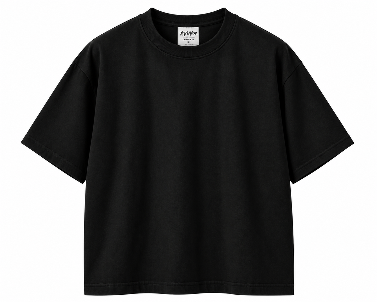 Shakawear Heavyweight 7.5oz Cropped Tee