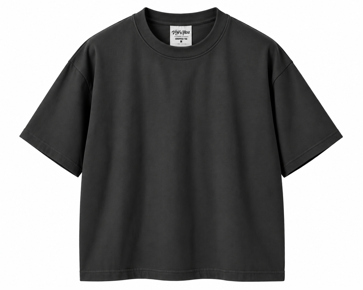 Shakawear Heavyweight 7.5oz Cropped Tee